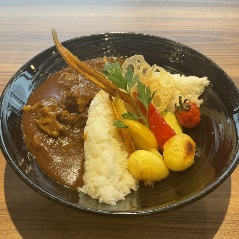 あか牛立野ダムカレー