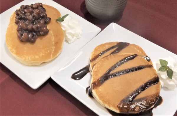 パンケーキ ホイップ&チョコOR小倉あんこ