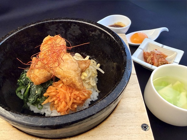 白身魚のビビンバ