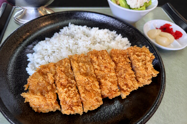 房総菜の花豚のロースかつカレー