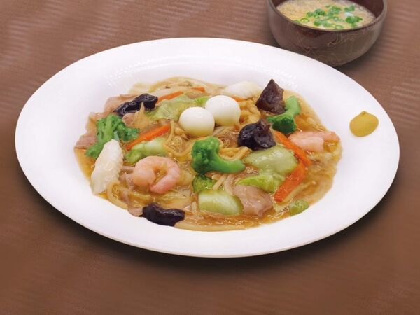 海鮮あんかけ焼きそば