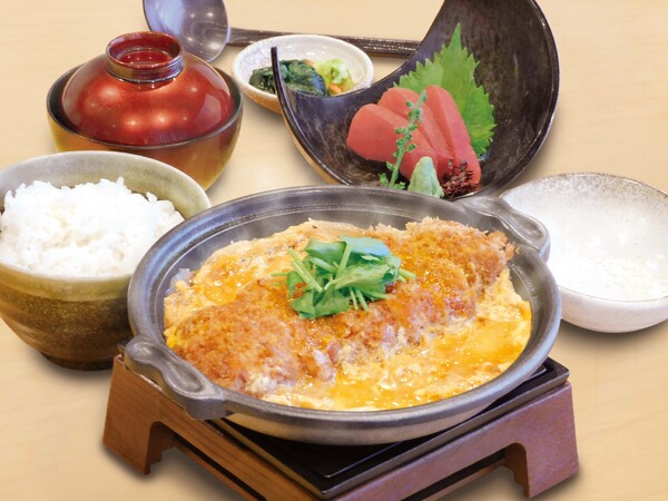 カツ煮と鮪のお造り~Kawakoku膳~