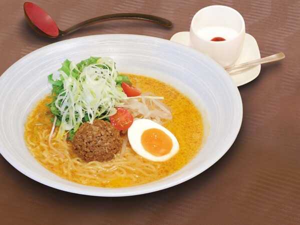 冷製 担々麺 ~杏仁豆腐添え~