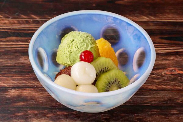 白玉小倉抹茶アイス