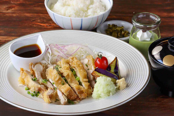 山わさびおろしの鶏竜田揚げ