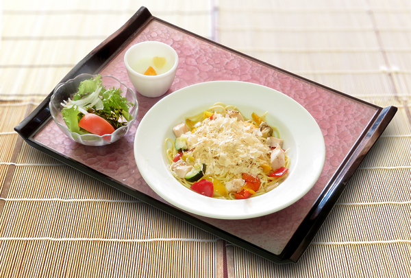 鶏節ペペロンチーノ