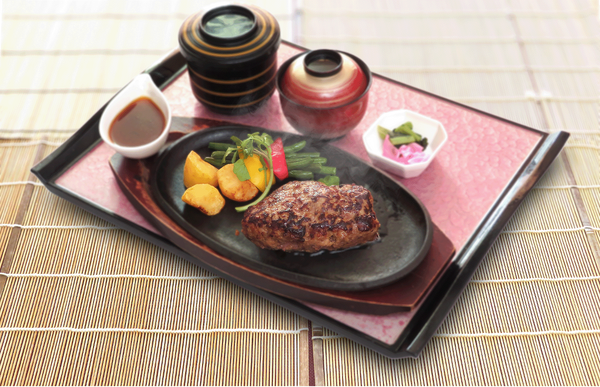 手ごね和風ハンバーグ膳