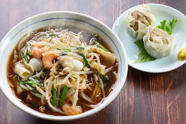 餡かけラーメン