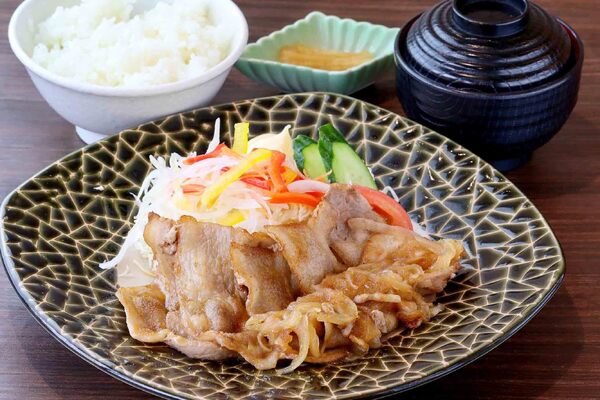 豚生姜焼き御膳