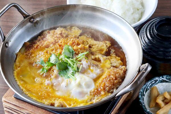 なのはなポークのカツ煮膳