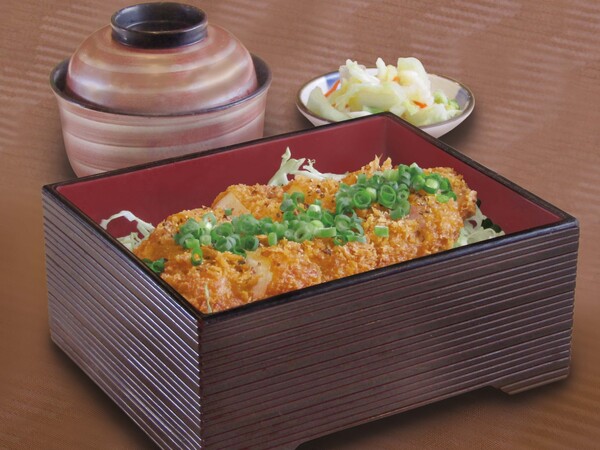 チキンカツのたれかつ重