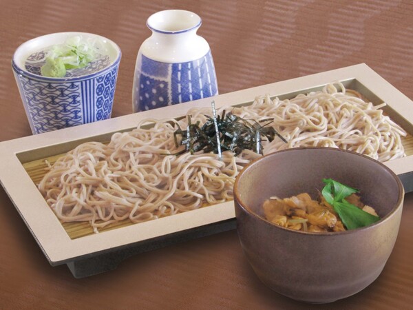 せいろ蕎麦と深川飯