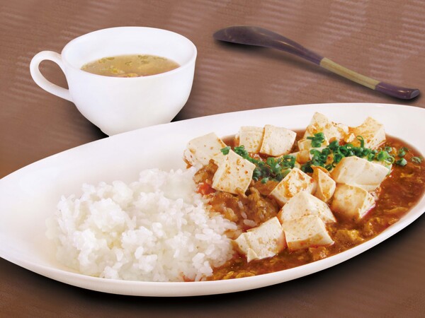 二種の醤の旨み広がる麻婆丼
