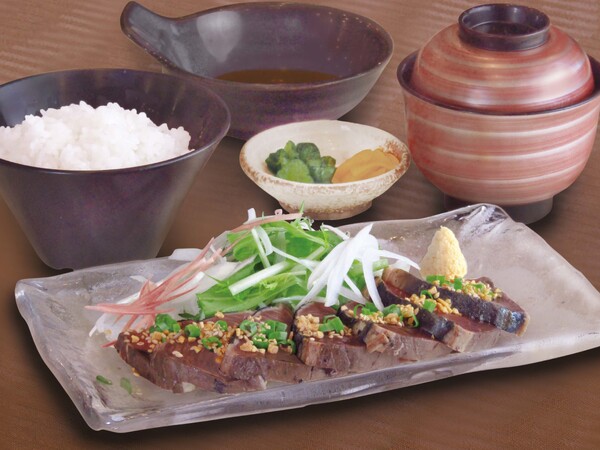 土佐造り風 カツオのたたき膳