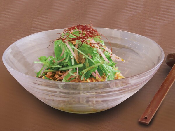 山椒香る、冷製汁なし担々麺