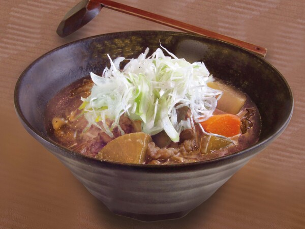 牛スジ肉のぼっかけうどん