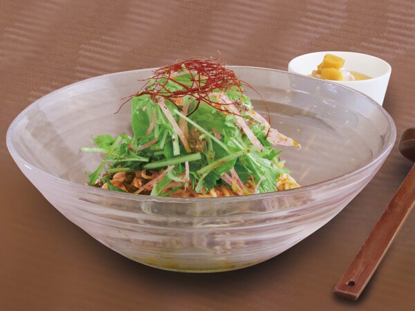 山椒香る、冷製汁なし担々麺