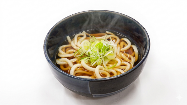 かけうどんとミニちまき