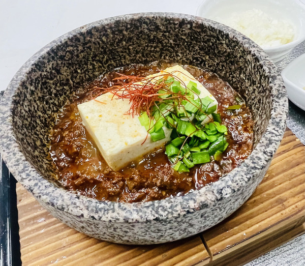 鹿肉石焼麻婆膳