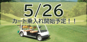 カート乗入れでらくらく快適リゾートゴルフ