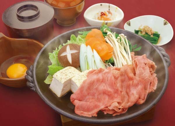 国産牛すき焼き御膳 <1/2~1/12>