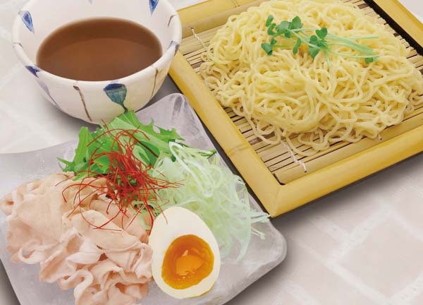 冷しゃぶざるラーメン