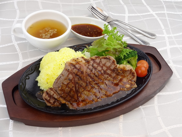 鉄板ガーリックステーキ