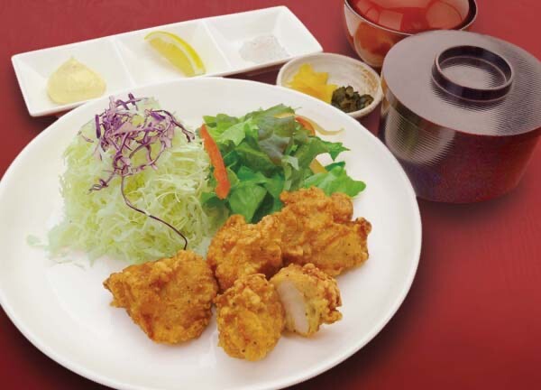 鶏の唐揚げ膳