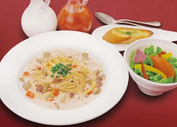 クラムチャウダー風パスタ