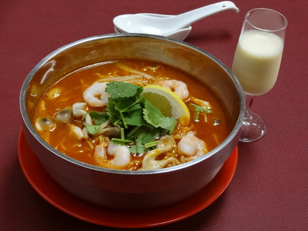 冷製トムヤンクン風ラーメン